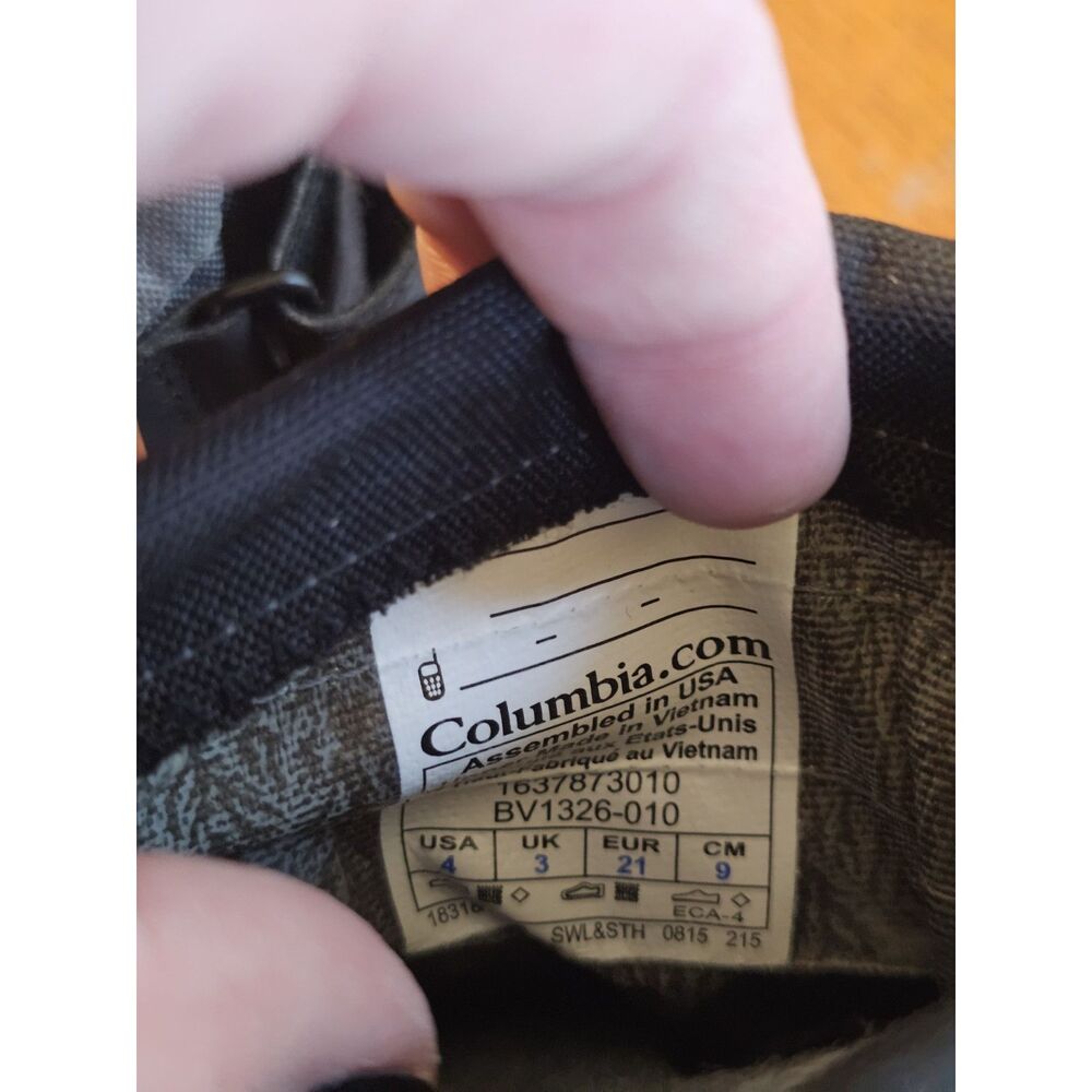 Columbia Youth Powderbug Plus II Winter Snow Boots Size 4 Baby‎ Toddler - Picture 7 of 7